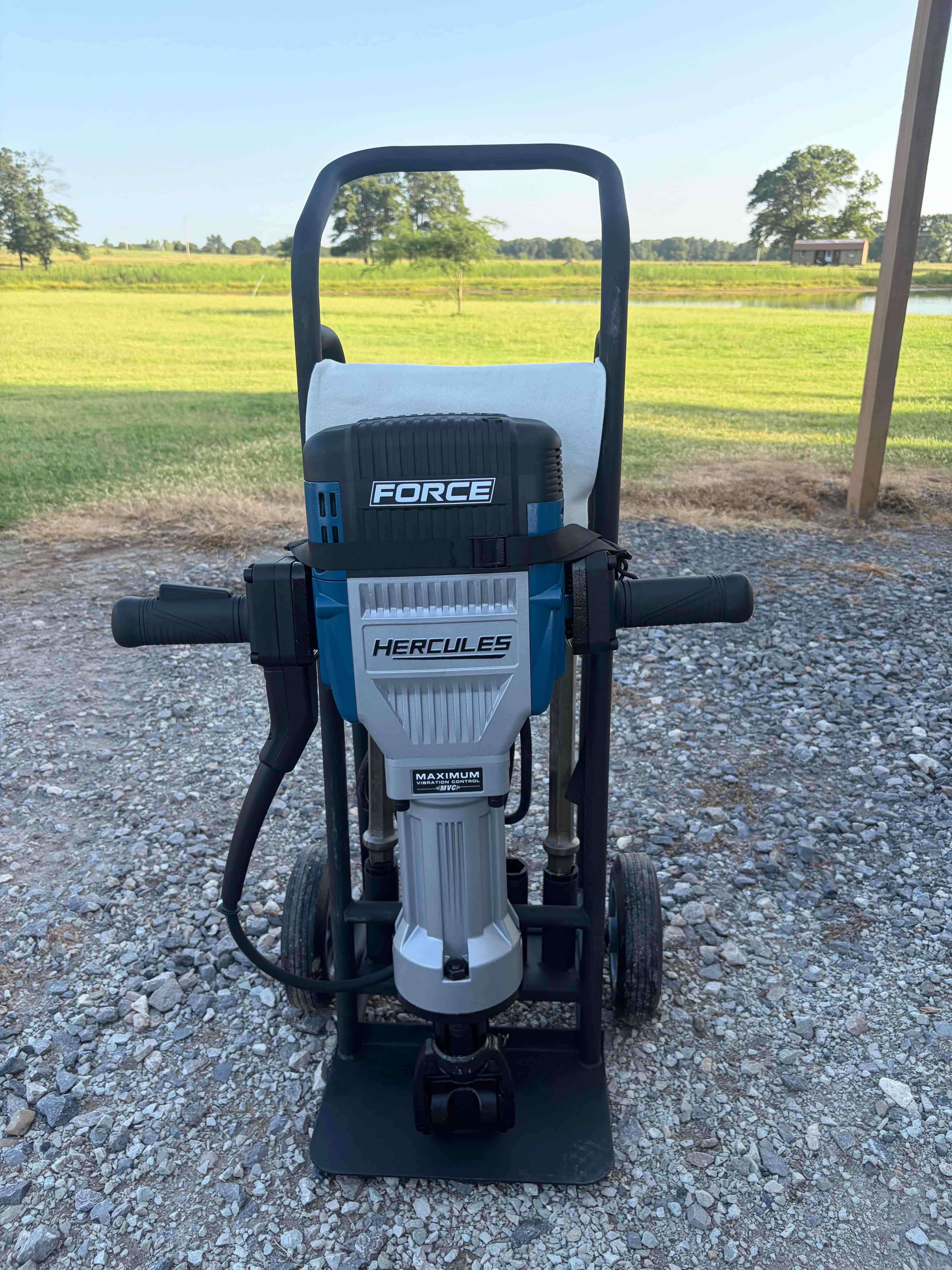 Hercules 66lb Jackhammer - Professional rental equipment showing specifications and features. Image 1 of 4